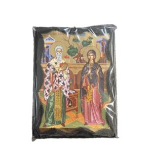 Икона „Св. свещеномъченик Киприан и Св. мъченица Юстина“