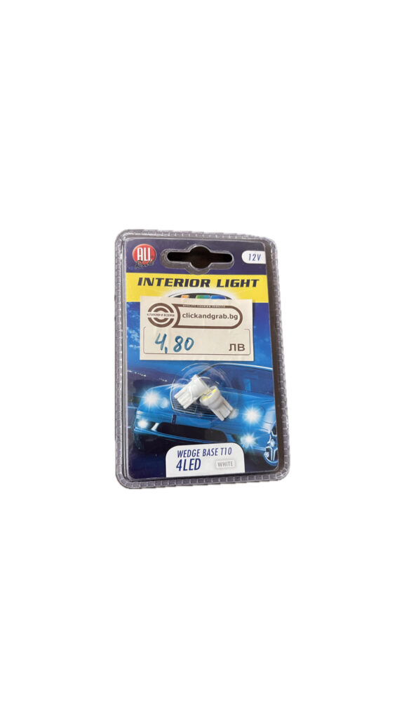 LED интериорно осветление T10 – 4 LED