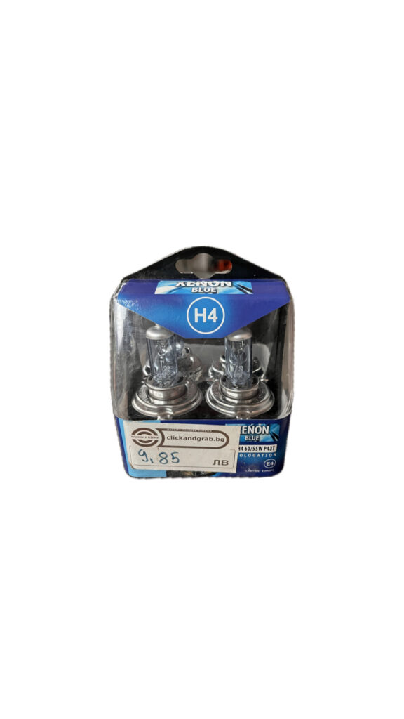 Комплект крушки H4 Xenon Blue – 2 бр.