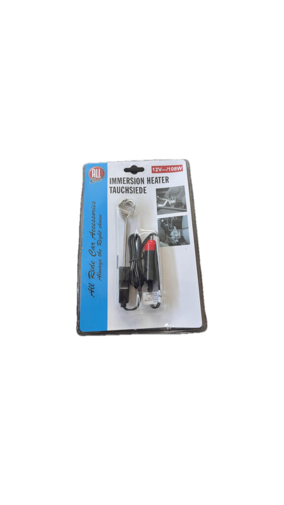 Потопяем нагревател 12V / 108W